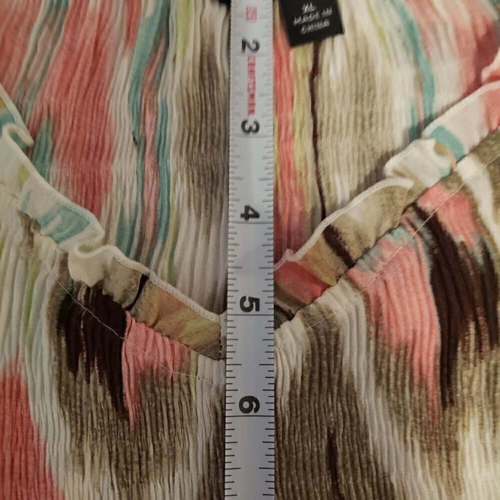 SHARAGANO Smocked & Flowy Top - Picture 9 of 9